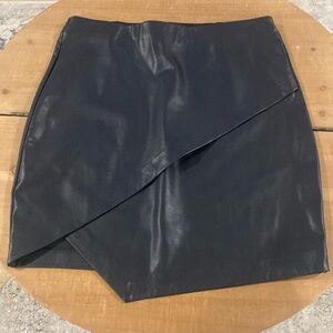 Dynamite faux leather mini skirt